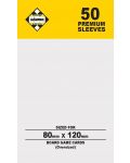 Protectori de carduri Kaissa Premium Sleeves 80 x 120 mm (supradimensionat) - 50 buc. - 1t