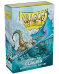 Protecții pentru cărți de joc Dragon Shield Dual Sleeves - Small Matte Glacier (60 buc.) - 1t