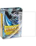 Protecții pentru cărți de joc Dragon Shield Clear Sleeves - Small Matte (60 buc.) - 2t