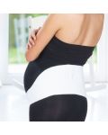 Curea de susținere pentru femei însărcinate BabyJem - Black, mărimea M - 2t