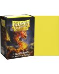 Protecții pentru cărți de joc Dragon Shield Dual Sleeves - Matte Lightning (100 buc.) - 2t