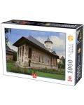 Puzzle Deico Games de 1000 piese - Romania, Moldovita Monastery - 1t
