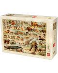 Puzzle Deico Games de 1000 piese - Encyclopedia, Wild Animals - 1t