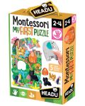 Puzzle educativ Headu Montessori -Primul meu puzzle, Jungla - 1t
