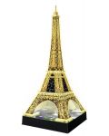 Puzzle 3D Ravensburger de 216 piese - Turnul Eiffel 3D cu lumini - 2t