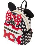 Rucsac Loungefly Disney: Mickey Mouse - Minnie Mouse (Rock The Dots) - 3t