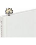 Semn de carte Metalmorphose - Lotus Flower Pearl Gold	 - 3t