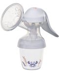 Pompă manuală pentru sân NIP - cu sticlă, 150 ml - 2t