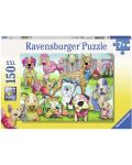 Puzzle Ravensburger de 150 XXL piese - Patchwork Pups - 1t