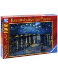 Puzzle Ravensburger de 1000 piese - Vincent Van Gogh: Noapte instelata - 1t