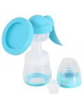 Pompa manuala pentru lapte matern Cangaroo - Cara, albastru - 1t