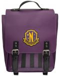 Rucsac CineReplicas Television: Wednesday - Nevermore Academy (Purple) - 1t