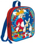 Ghiozdan pentru gradiniță Kids Licensing - Sonic, Cu 1 compartiment - 1t