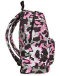 Ghiozdan scolar Cool Pack Cross - Camo Pink Badges - 4t