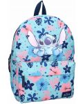 Ghiozdan pentru gradiniță  Vadobag Stitch - You're My Fav, albastru - 1t