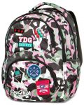 Ghiozdan scolar Cool Pack Dart - Camo Pink Badges - 1t