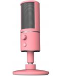 Microfon Razer Seiren x - Quartz, roz - 1t