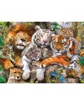 Puzzle Ravensburger de 200 XXL piese - Familia pisicilor - 2t