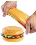 Jucarie elastica Stretcheez Burger, mexicana - 2t