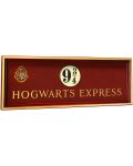 Replica The Noble Collection Movies: Harry Potter - Hogwarts Express 9 3/4 Sign, 58 cm - 1t