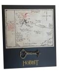 Replica The Noble Collection Movies: The Hobbit - Map & Black Small Key of Thorin Oakenshield - 1t