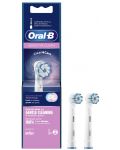 Capete de înlocuire Oral-B - Sensitive Clean UltraThin, 2 bucăți, alb - 2t