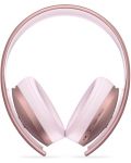 Casti gaming - Gold Wireless Headset, Rose Gold, 7.1,  roz - 5t