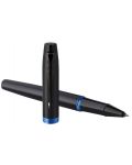 Pen Parker IM Professionals - Vibrant ring Blue, cu cutie - 2t