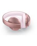 Casti gaming - Gold Wireless Headset, Rose Gold, 7.1,  roz - 8t