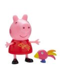 Set figurine Peppa Pig - Cu animal de companie, set, sortiment - 4t