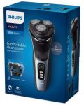 Aparat de rasа Philips - S3243/12, 3 capete, albastru - 4t