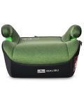 Înălțător auto Lorelli - Malibu, IsoFix, i-Size, 125-150 cm, verde - 2t