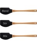 Set 3 spatule MasterChef - 25 x 5,5 x 1 cm - 1t