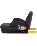 Inaltator scaun auto Chipolino - Safy, IsoFix, i-Size, 125-150 cm, Obsidian - 4t