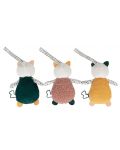 Set de jucării Kaloo - Pisicuțe pentru gâdilat, 3 buc - 3t