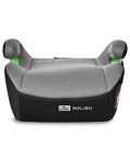 Înălțător auto Lorelli - Malibu, IsoFix, i-Size, 125-150 cm, gri - 2t