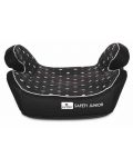 Inaltator scaun auto  Lorelli - Safety Junior Fix Anchorages, 15-36 kg, Black Crowns - 3t