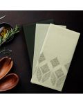 Set de 9  prosoape de bucătărie AmeliaHome - Letyy, 50 x 70 cm, verde - 3t
