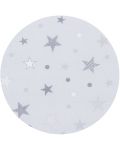Saltea pliabila Chipolino, 60 x 120 x 6 cm, platina cu stele gri - 4t