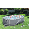 Piscina Bestway - Power Steel, 424 x 250 x 100 cm - 2t