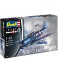 Model asamblabil Revell Militare: Avioane - SBD-5 Dauntless - 5t