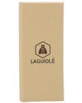 Cuțit pliabil Laguiole - Grey pakka, cu un tirbuşon - 4t