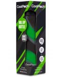 Sticluță pliabilă din silicon Cool Pack Pump - Zebra Green, 600 ml - 3t