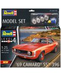 Set de asamblare Revell Moderne: Automobile - Camaro 69 SS - 5t