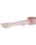 Lingurita pliabila pentru copii pentru calatorii Canpol babies - roz - 2t