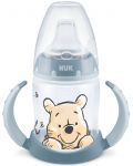 Sticluță de suc Nuk First Choice - Disney, 150 ml, gri, Winnie the Pooh - 1t