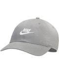 Șapcă Nike - Heritage86 Futura Washed Cap, gri - 1t