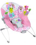 KIDS II 16732 Pink Paradise™ Vibrating Bouncer - 1t