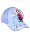 Pălărie Cerda cu vizieră - Frozen, 53 cm, 4+, albastru - 1t