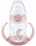 NUK First Choice Bottle - Bambi, TC, PP, cu duză pentru suc, 150 ml Bambi - 1t